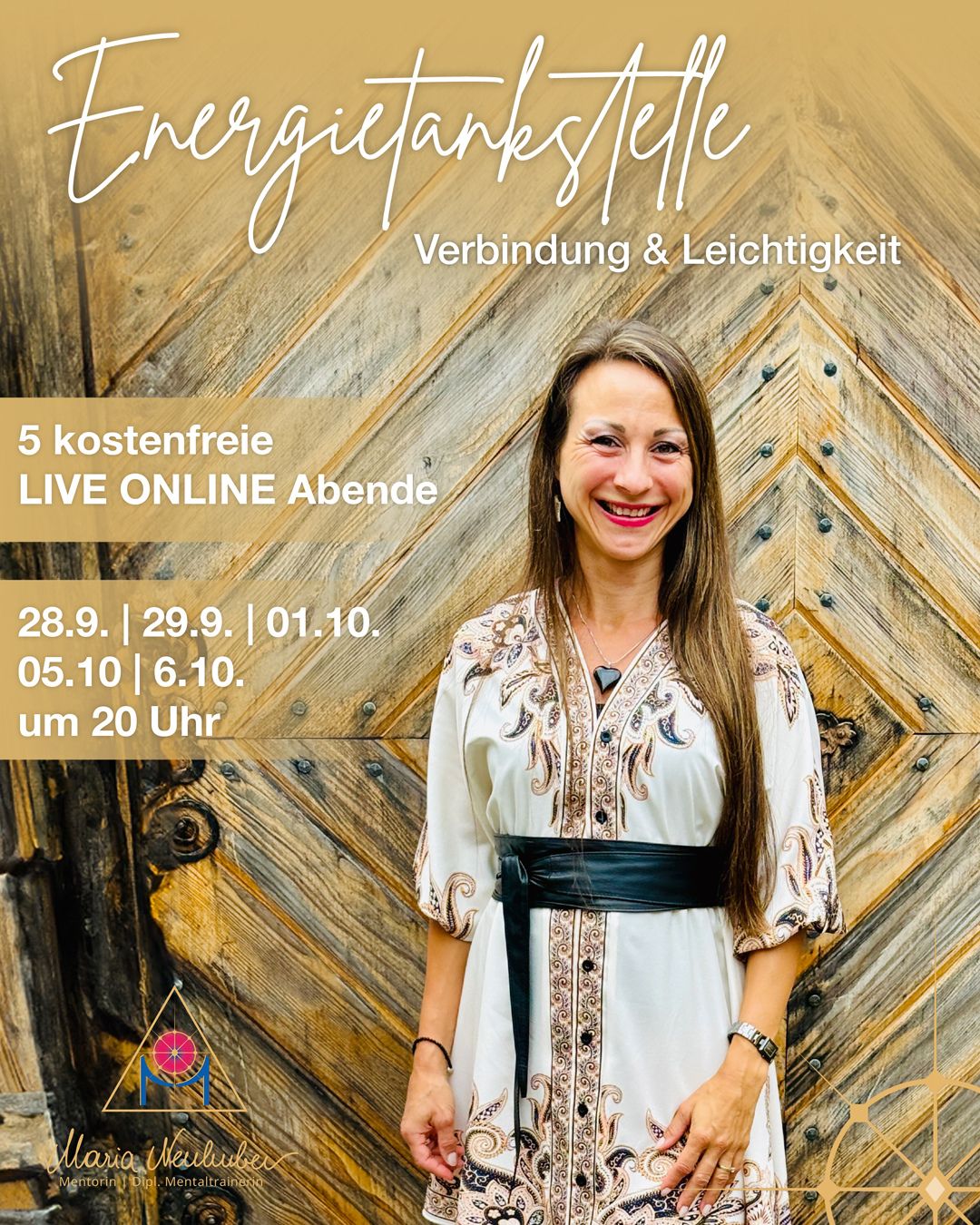🎯 Du jonglierst tausend Bälle – alles läuft. Du bist zuverlässig, du funktionierst und du wirkst unerschütterlich.Doch innen?Da schreit etwas nach Ruhe.Nach Verbindung.Nach dir selbst. 💔Ich kenne dieses Gefühl.Wenn du weiter machst, obwohl deine Energie leer ist.Wenn du stark sein musst – und dich dabei selbst verlierst. 🌿✨ Genau hier setzt mein kostenfreier Workshop an:„Energietankstelle – Verbindung & Leichtigkeit“Hier erfährst du, wie du dich wieder mit dir verbindest,auftankst – und mehr Energie und Leichtigkeit spürst.Ohne schlechtes Gewissen. Ohne Druck.🗓️ Start: 28. September | 20:00 Uhr | LIVE per Zoom👉 Melde dich jetzt an – Link in Bio/Kommentar und erlaube dir, die Kraft von innen heraus zu entfachen.Von Herzen,Maria dein Meeresstern 🌟#Energietankstelle #InnereRuhe #BalanceFinden #AlltagsReset #StressLoslassen #VerbindungSpüren #LeichtigkeitLeben #NervensystemBeruhigen #HealingJourney #Selbstfürsorge #Herzöffnung #TransformationJetzt #Seelenruhe #InnereStärke #VertrauenStattHast #MeTimeMomente #AchtsamkeitImAlltag #InnererFrieden #SelbstliebeLernen #KraftTanken #Emotionscoaching #Mentaltrainer #CoachFürDich #FreiheitImHerzen #MentalLoadLoslassen #Ruhefinden #Meeresstern #AlltagEntschleunigen #GetragenSein